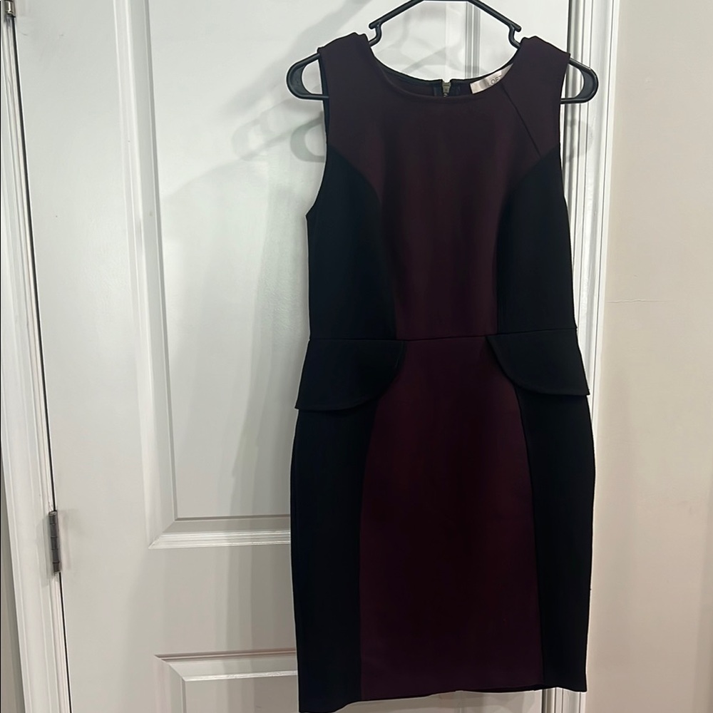 LOFT Black Sheath Dress Knee-Length Sleeveless for Work